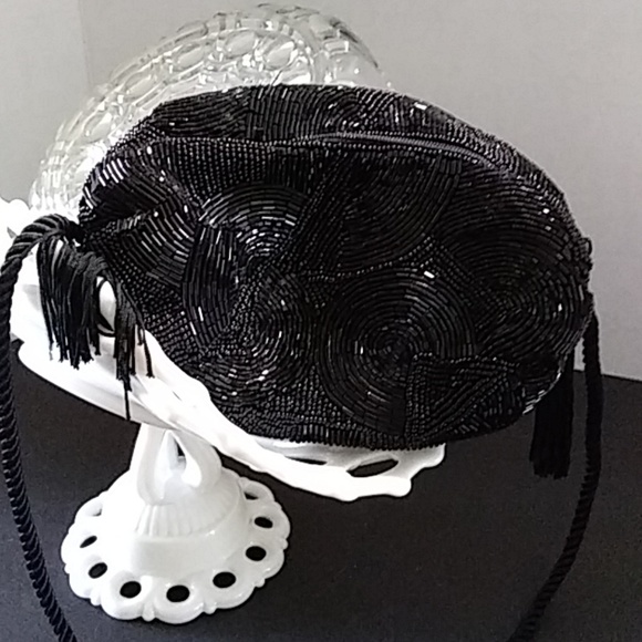 Antique Beaded Evening Bag - Picture 2 of 5